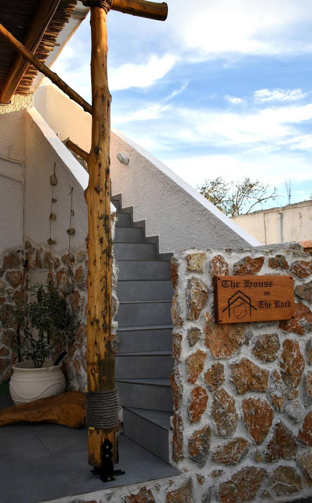 Ferienwohnung The House On The Rock Antimachia Exterior foto